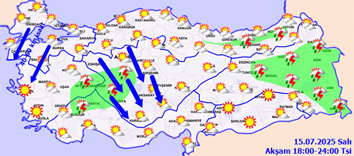 Özellikle Rize ve Artvin’in kuzey kesimlerinde yağışların yerel olarak kuvvetli olması bekleniyor. Meteoroloji, bu bölgelerde sel ve su baskını gibi olumsuzluklara karşı vatandaşları dikkatli olmaları konusunda uyardı.