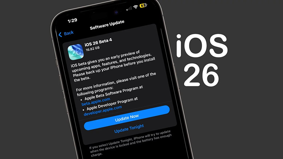 iOS 26 ve macOS Tahoe 26 ile Daha Akıcı Bir Apple deneyimi<br><br>Apple’ın yayınladığı bu yeni beta sürümleri, hem mobil hem masaüstü deneyimini ileri taşıyor. Gerek görsel estetik gerekse kullanıcı ihtiyaçlarına yönelik yapılan işlevsel dokunuşlar, Eylül ayında yayınlanması beklenen kararlı sürüm öncesi beklentileri artırıyor.