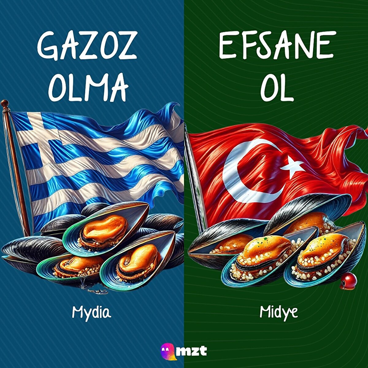 Gazoz Olma Efsane Ol- Midye