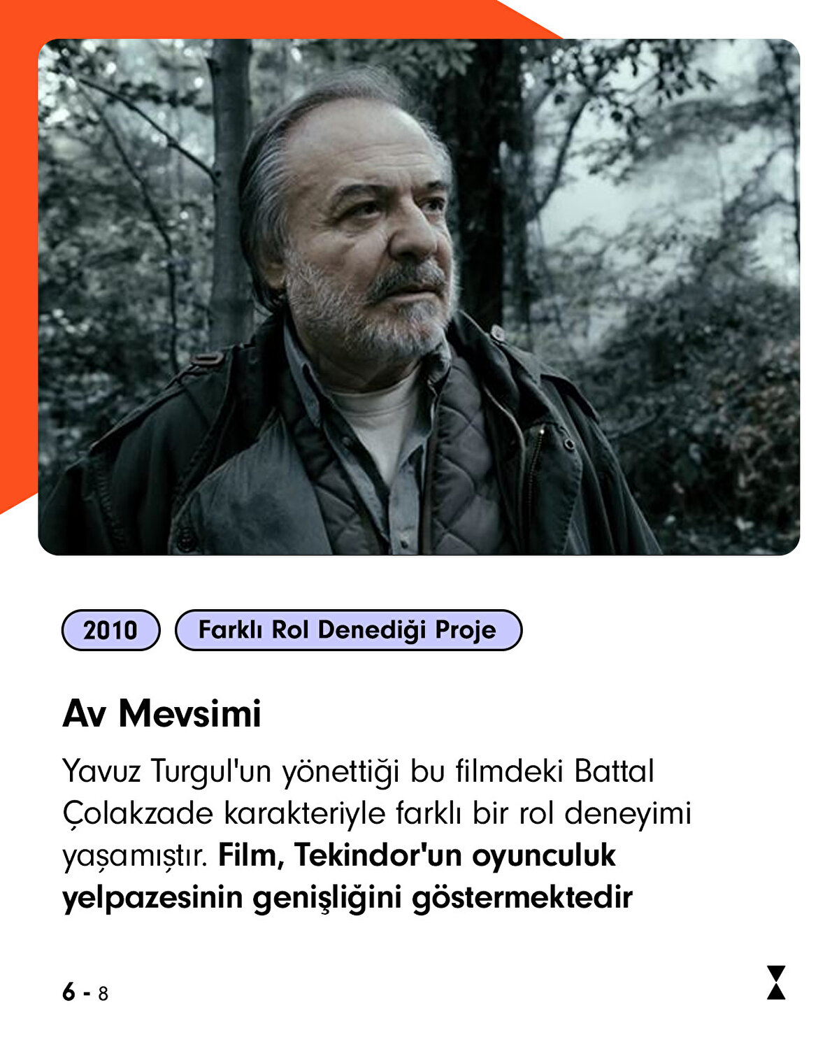 2003’te “Karşılaşma” filmindeki performansıyla En İyi Erkek Oyuncu ödülünü aldı.
