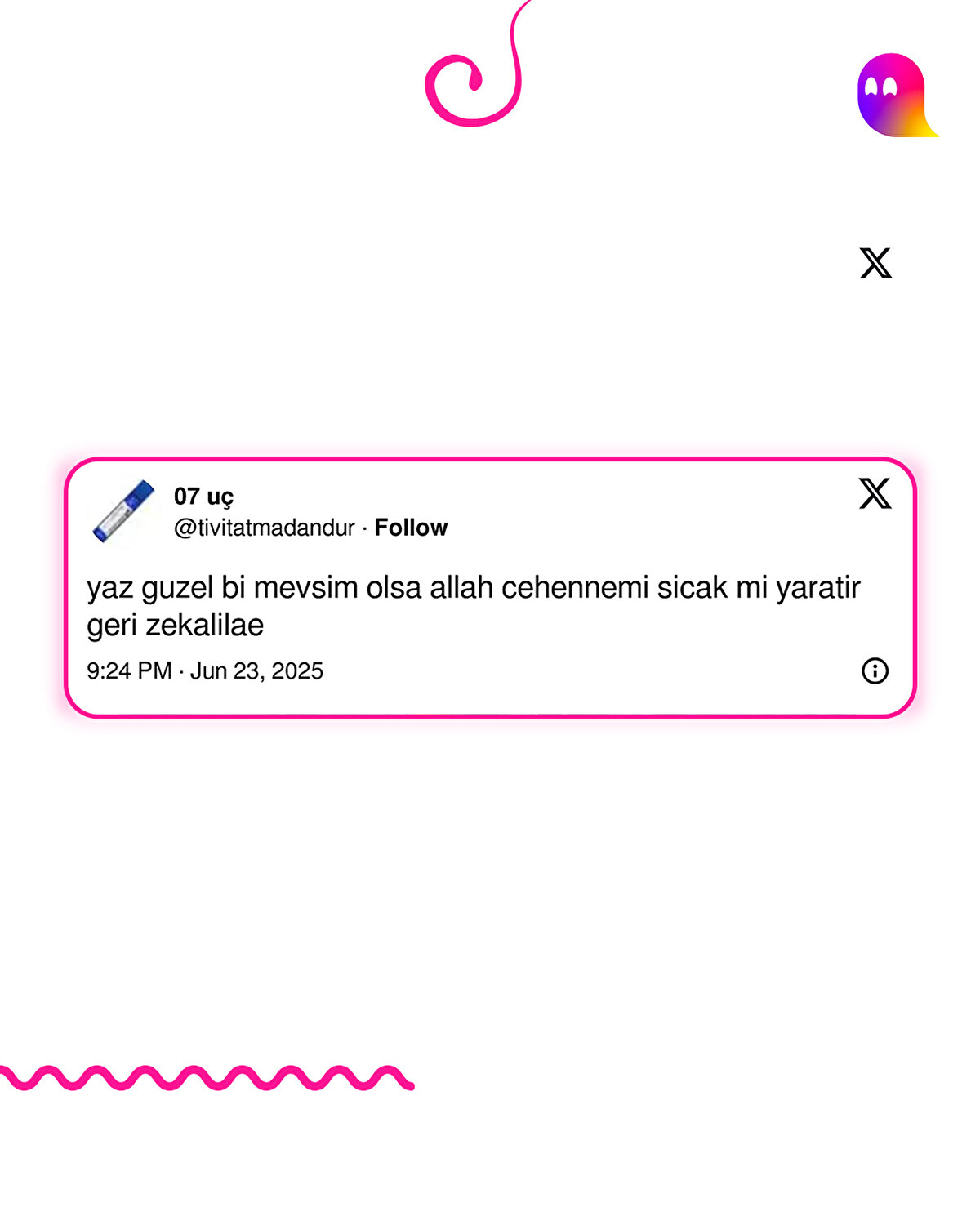 Sıcaklıklarla ilgili atılmış tweetler
