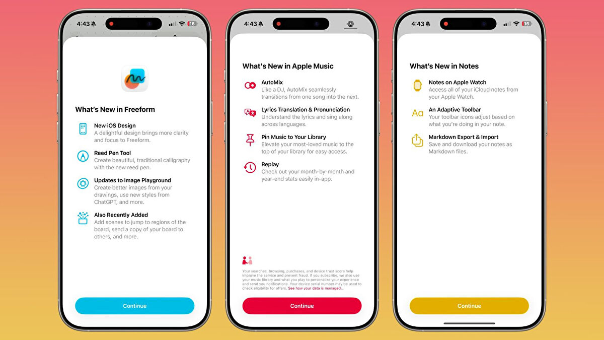 Uygulama Açılışlarında Bilgilendirme Ekranı Yaygınlaşıyor<br><br>Apple, uygulama açılışlarında gösterilen bilgi ekranlarını daha fazla uygulamaya entegre ediyor. Bu sayede kullanıcılar, uygulamaların sunduğu yenilikleri ilk açılışta kolayca görebilecek.