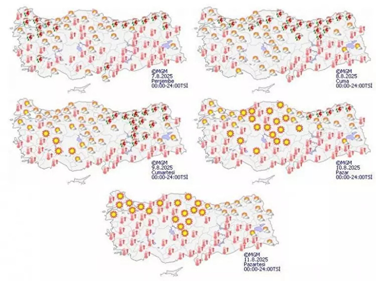 <br><br>UYARILAR<br><br> <br><br>KUVVETLİ RÜZGAR UYARISI<br><br> <br><br>Rüzgarın, Marmara Bölgesi ve Ege kıyılarında kuzeyli, Doğu Anadolu'nun güneyinde güneyli yönlerden kuvvetli ve yer yer kısa süreli fırtına (40-70 km/saat) şeklinde esmesi beklendiğinden yaşanabilecek olumsuzluklara karşı dikkatli ve tedbirli olunması gerekmektedir.<br>
