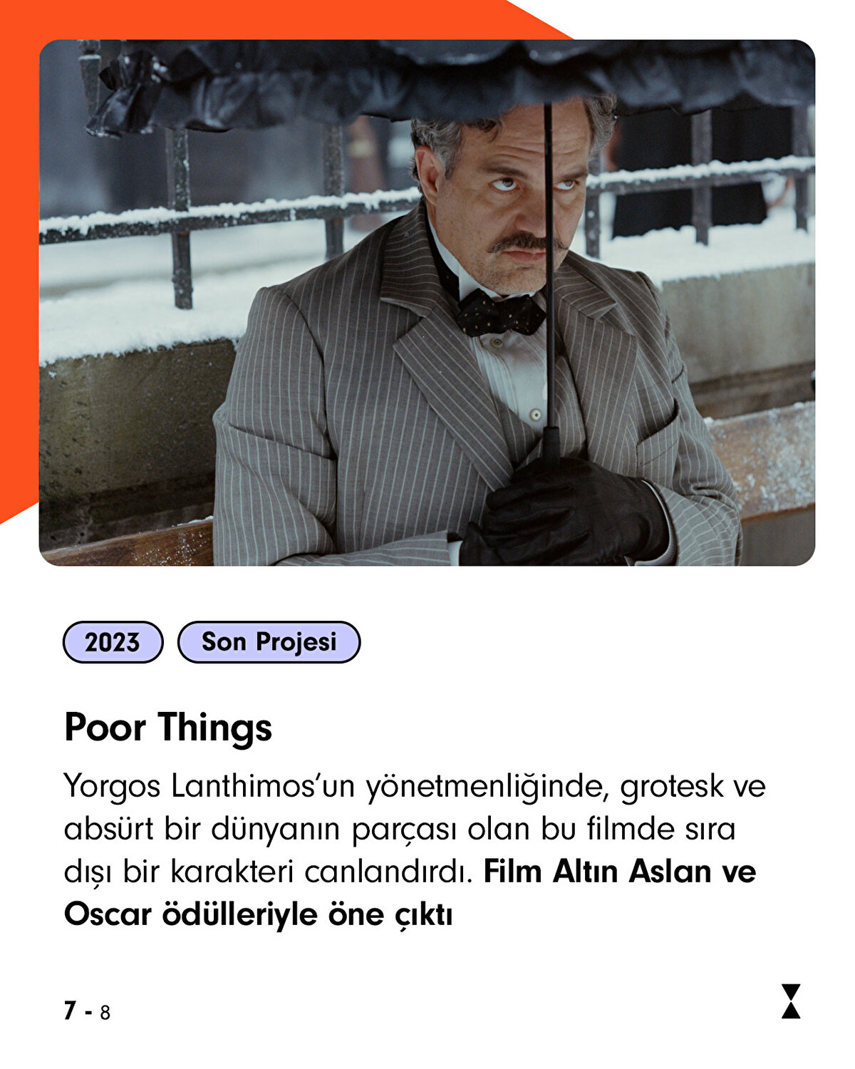 Spotlight filmindeki rolüyle Oscar’a aday gösterildi.