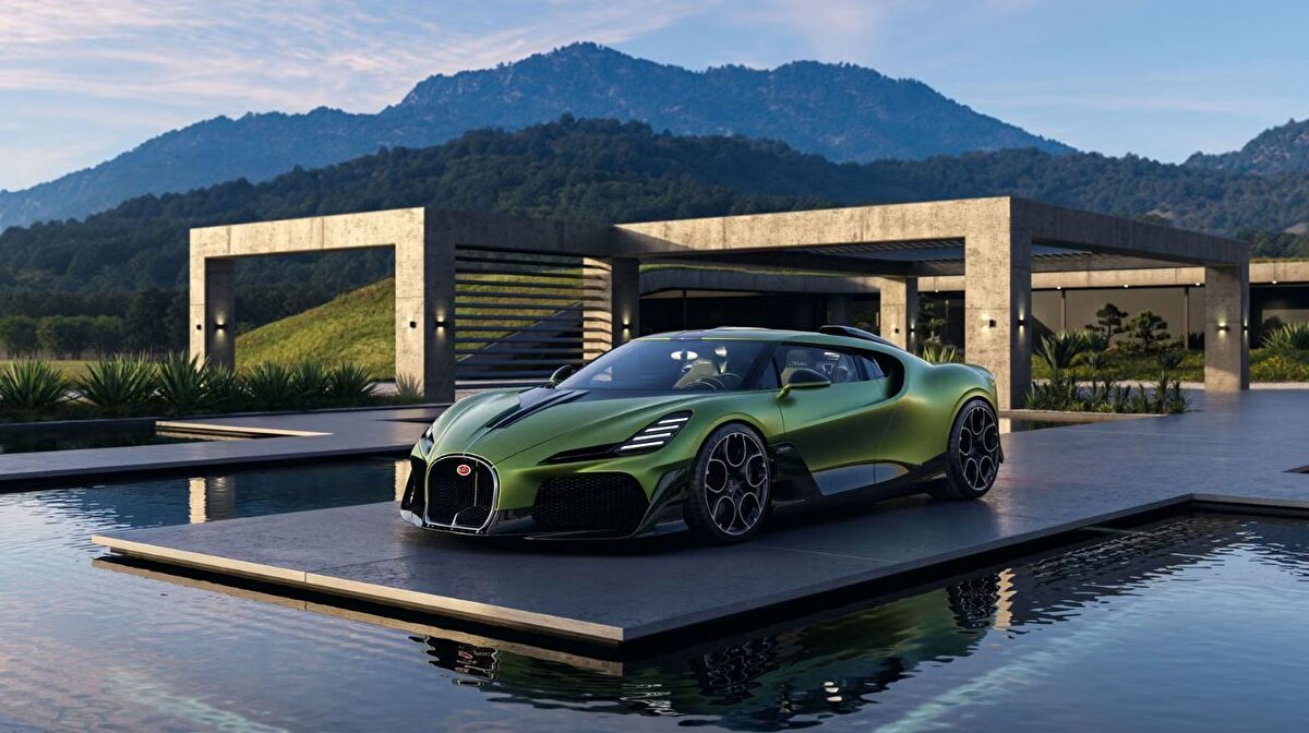 <br><br>Adını markanın kurucusunun atından alıyor <br><br>Bugatti Brouillard, ismini Bugatti’nin kurucusu olan Ettore Bugatti’nin en sevdiği attan alıyor. Araçta, şirket ile özdeşleşen spor araba tasarımının yer alıyor. Şirketin aktardığına göre hiper otomobilin yapısal temeli, alüminyum ve karbon fiber birleşiminden oluşuyor. <br>