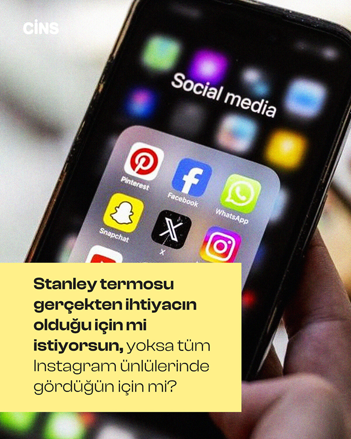 Stanley termosu gerçekten ihtiyacın olduğu için mi istiyorsun, yoksa tüm Instagram ünlülerinde gördüğün için mi?