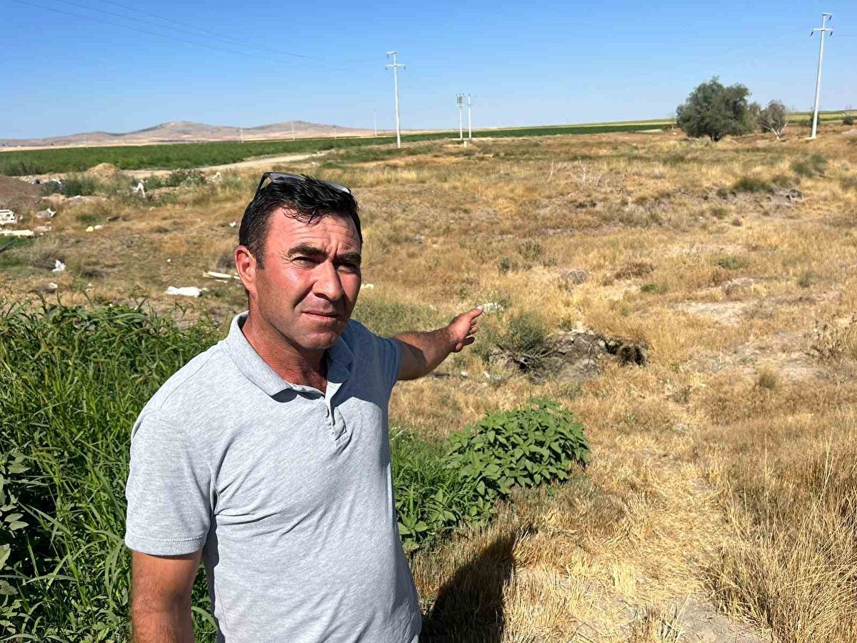 "Sabah tarlaya geldiğimizde bir arkadaş obruğu görmüş"