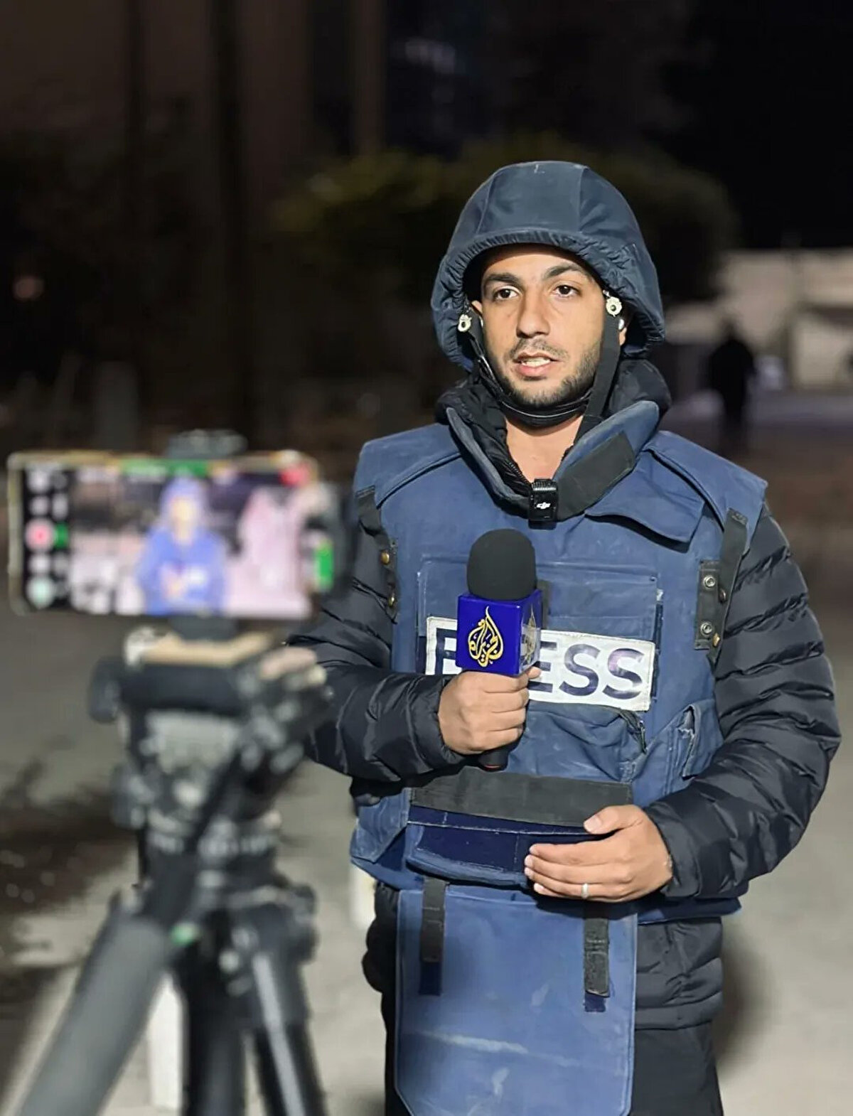 Enes el-Şerif'in şehadetinin ardından, vasiyeti sosyal medya hesabından paylaşıldı. <br>''Bu benim vasiyetim ve son mesajımdır. Eğer bu sözler size ulaşırsa, bilin ki İsrail beni öldürmeyi ve sesimi susturmayı başarmıştır.<br><br> Öncelikle, selam, Allah’ın rahmeti ve bereketi üzerinize olsun.''