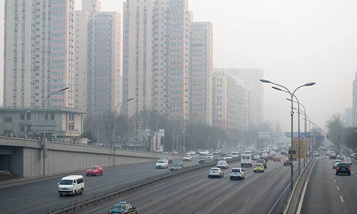 Beijing, Çin – 86 US AQI