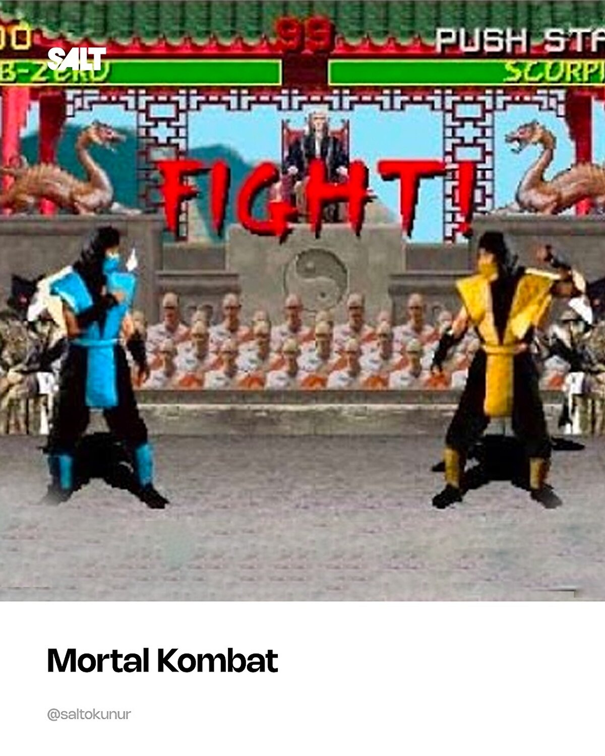 Mortal Kombat<br>1992’de çıkan ve dövüş oyunları arasında efsaneleşen yapım. Kanlı sahneleri, “Fatality” bitirici hareketleri ve kült karakterleriyle tanınıyor.