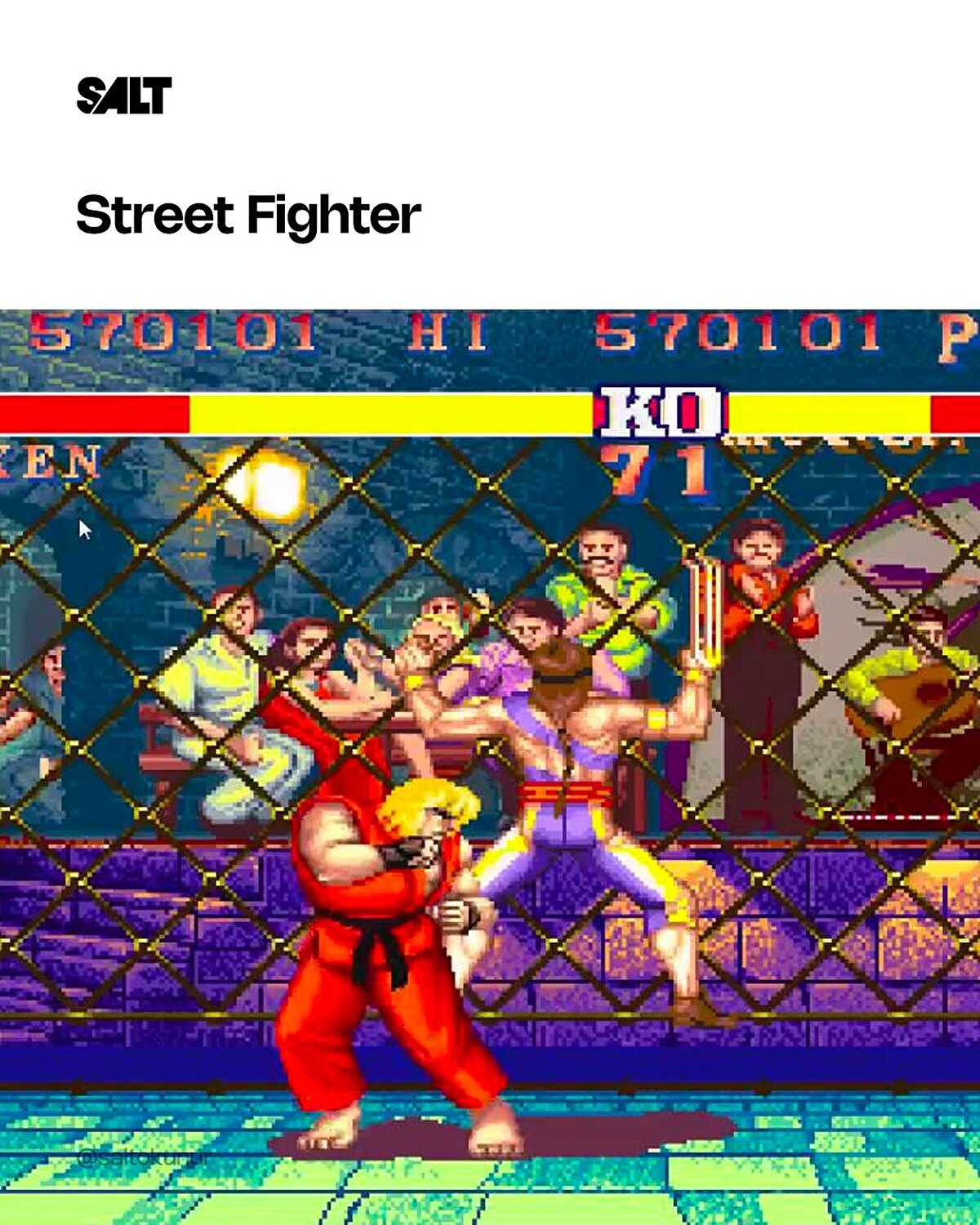 Street Fighter<br>1987’de Capcom tarafından piyasaya sürülen seri, dövüş oyunları tarihinin mihenk taşı. Ryu ve Ken gibi karakterleriyle dünya çapında popülerlik kazandı.