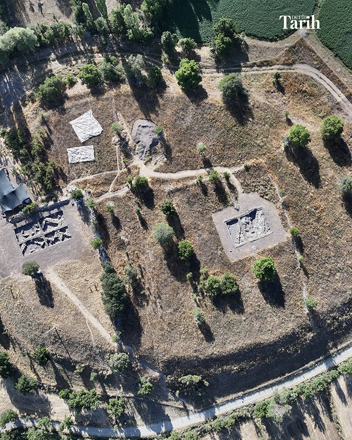 Bu döneme ait yerleşimleri çevreleyen yığma taştan oluşan bir savunma sisteminin var olduğunu aktaran Aykurt, şöyle konuştu:<br><br>"Bu savunma sistemine bağlanan taş temelli yapılar ortaya çıkarıldı. Bunun öncesinde de mimarin daha farklı olduğunu tespit ettik. Duvarlara diktikleri kazıkların aralarına ağaç dalları ya da kamışlarla dolduruyorlar ve iki tarafını çamurla sıvıyorlar. Yaptığımız kazılarda yanmış çamur parçalarını bulduk ve ağaç dallarına ait izler tespit ettik. Büyük bir yangın geçirmiş. Bir yapının içerisinde o dönem insanların kullanmış olduğu pişmiş topraktan testiler, çömlekler, kaplar açığa çıkarttık. Bunların yanında sürtme taş endüstrisi dediğimiz baltalara ait örnekler de tespit edildi. Dokuma tezgahlarına ait ağırlıklar bulduk."