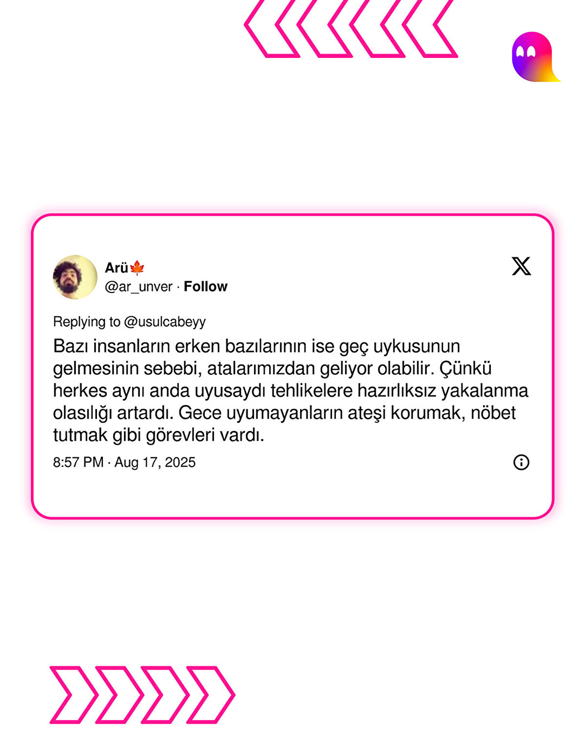 Alın bu bilgiyi ne yapıyorsanız yapın