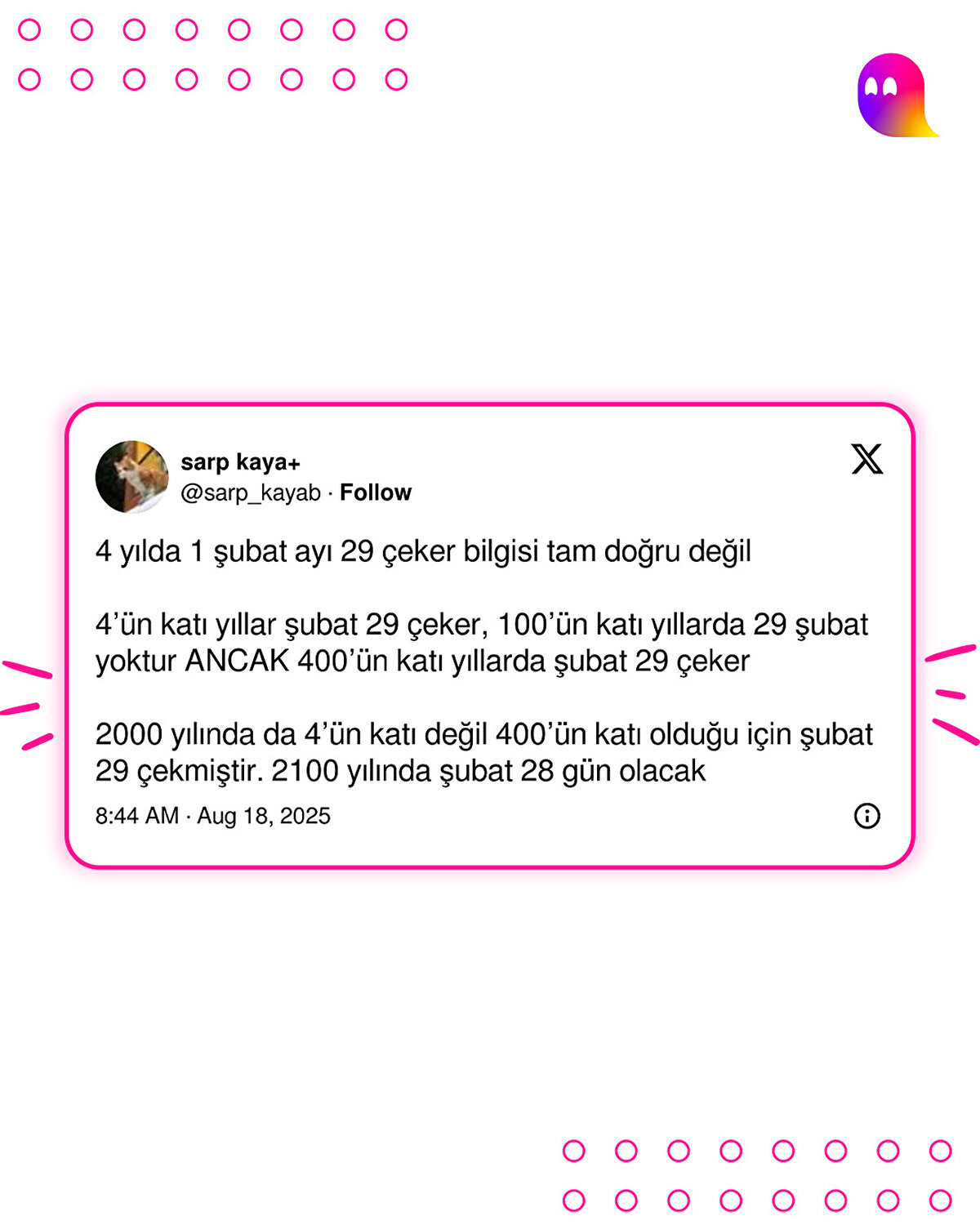 Alın bu bilgiyi ne yapıyorsanız yapın