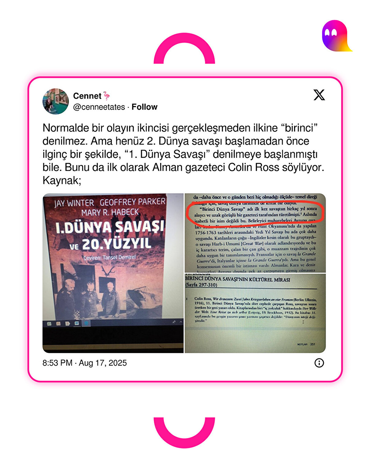 Alın bu bilgiyi ne yapıyorsanız yapın