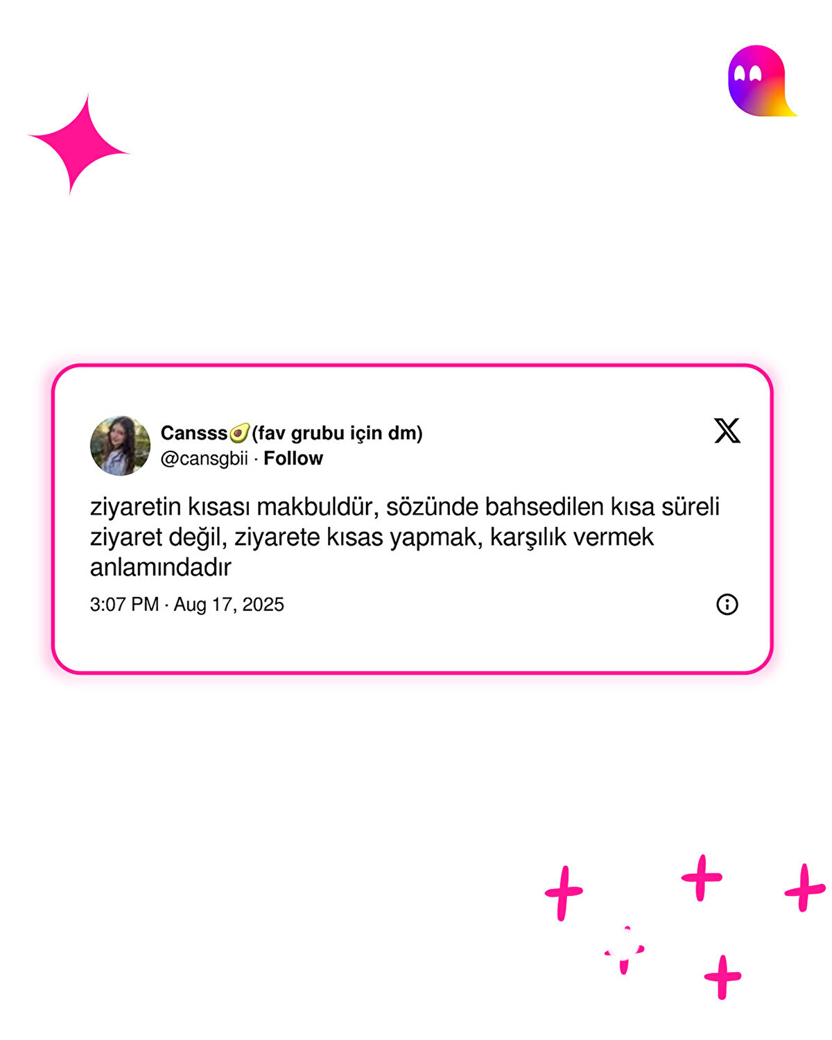 Alın bu bilgiyi ne yapıyorsanız yapın