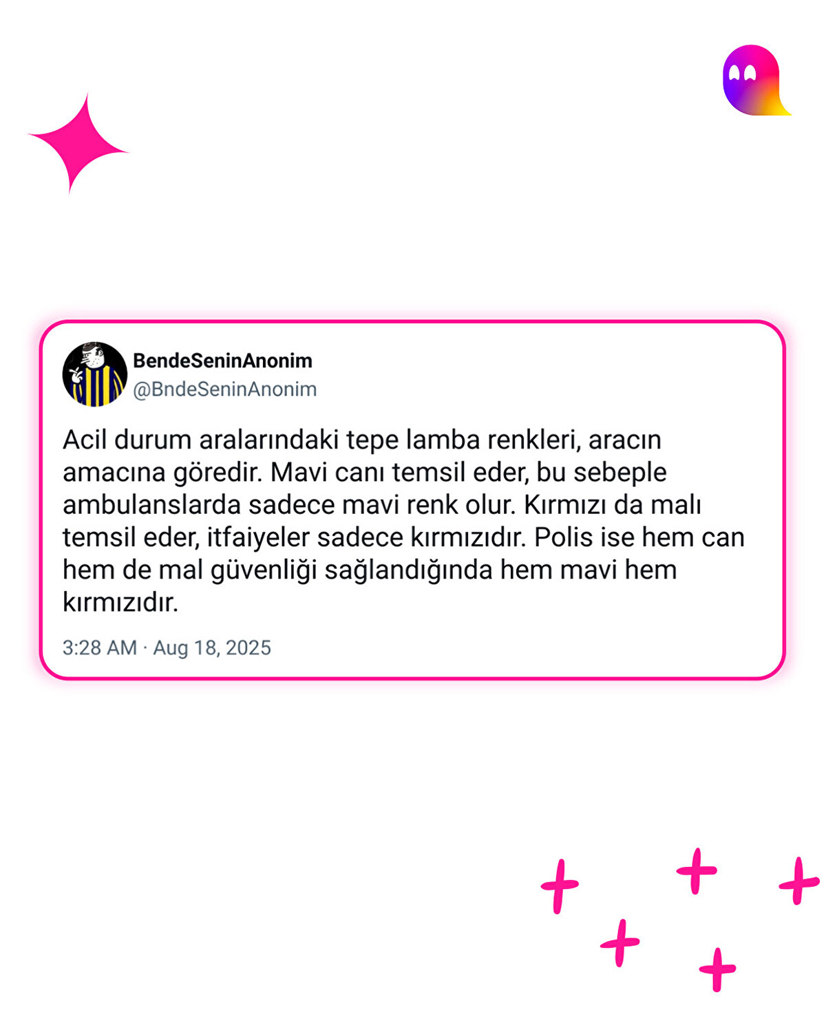 Alın bu bilgiyi ne yapıyorsanız yapın