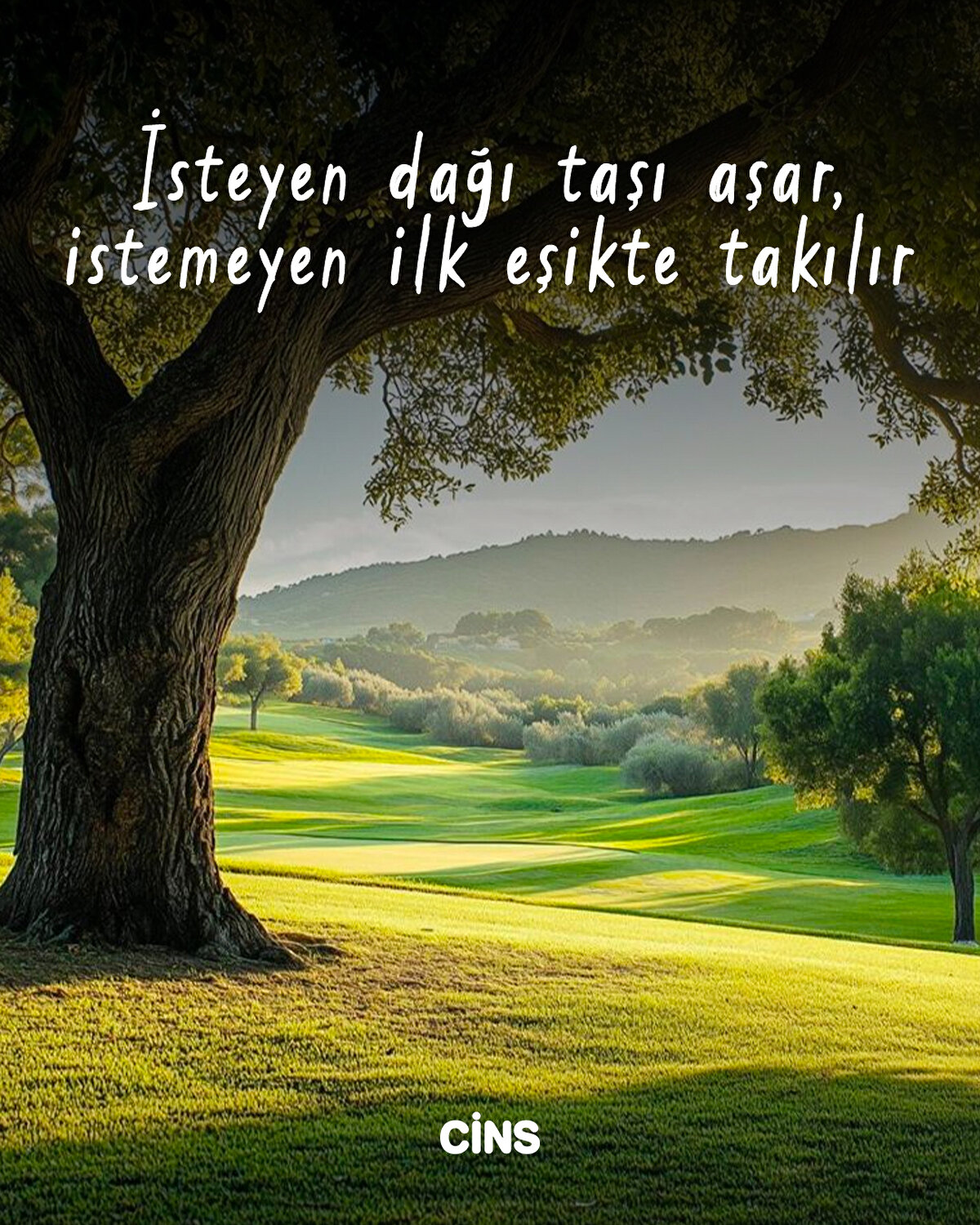 İsteyen dağı taşı aşar, istemeyen ilk eşikte takılır