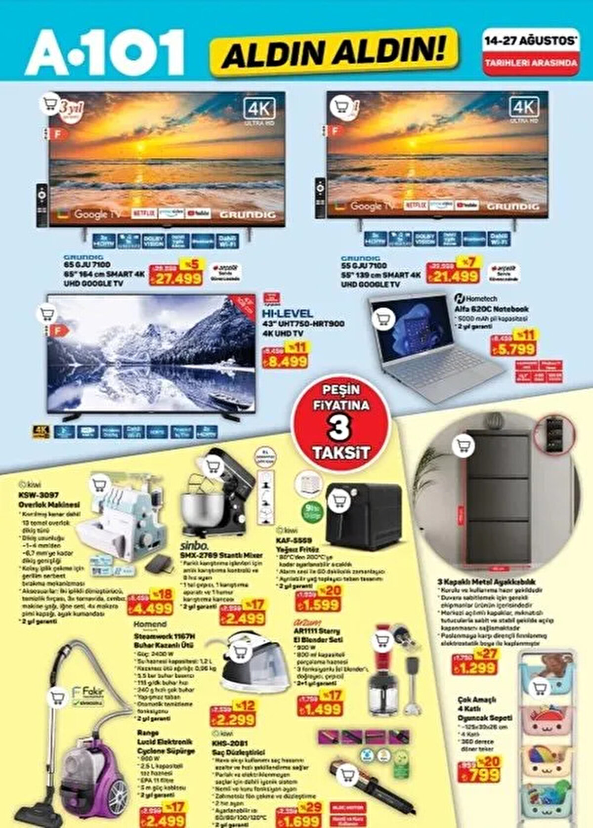 A101 21 Ağustos 2025 kırtasiye kataloğu ürünleri<br><br>Bu hafta A101 market raflarında öğrencilerin ihtiyaç duyabileceği birçok kırtasiye ürünü uygun fiyatlarla satışa çıkacak. İşte A101 kırtasiye kataloğunda öne çıkan ürünler: