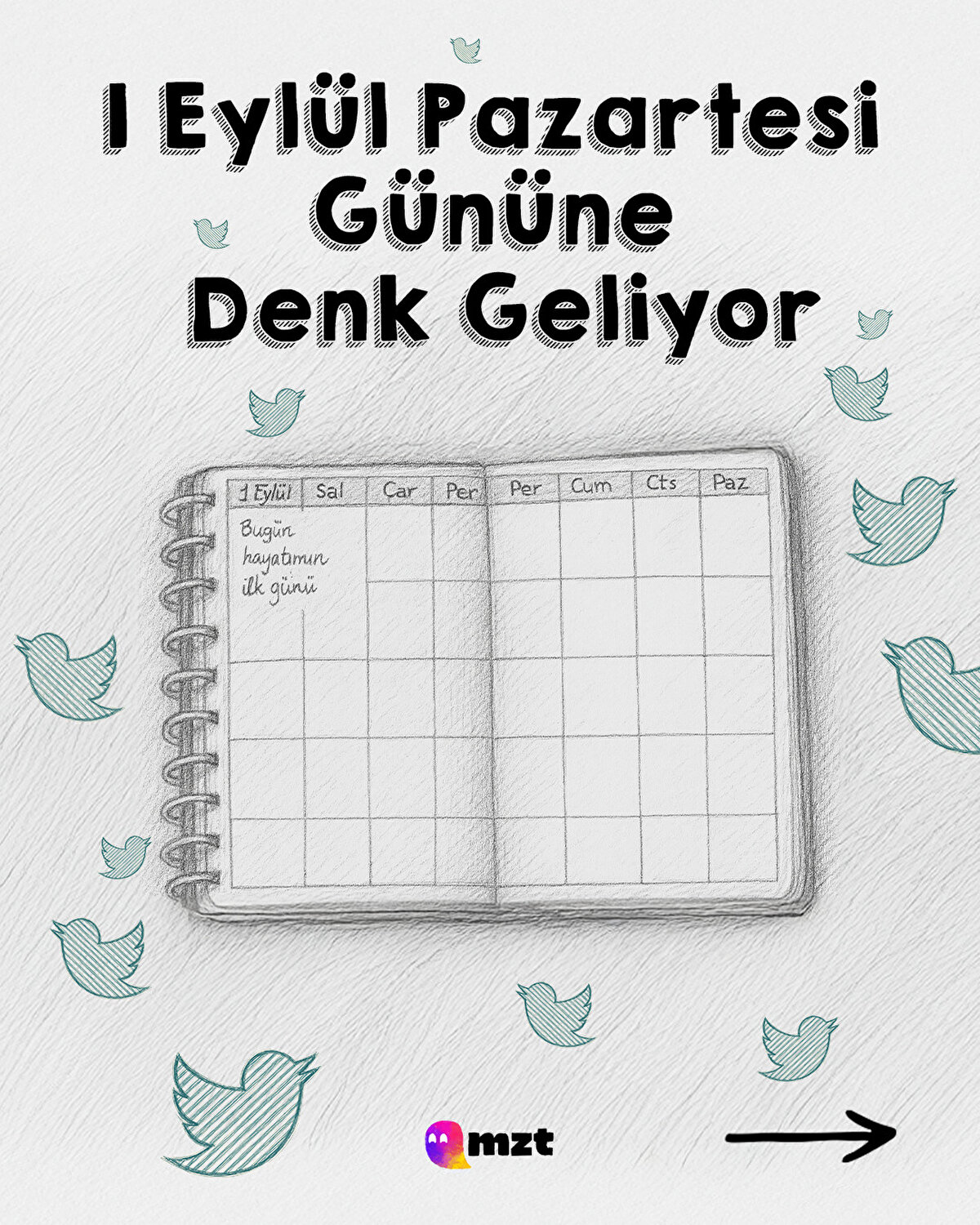 Yeni hayatımızın ilk günü