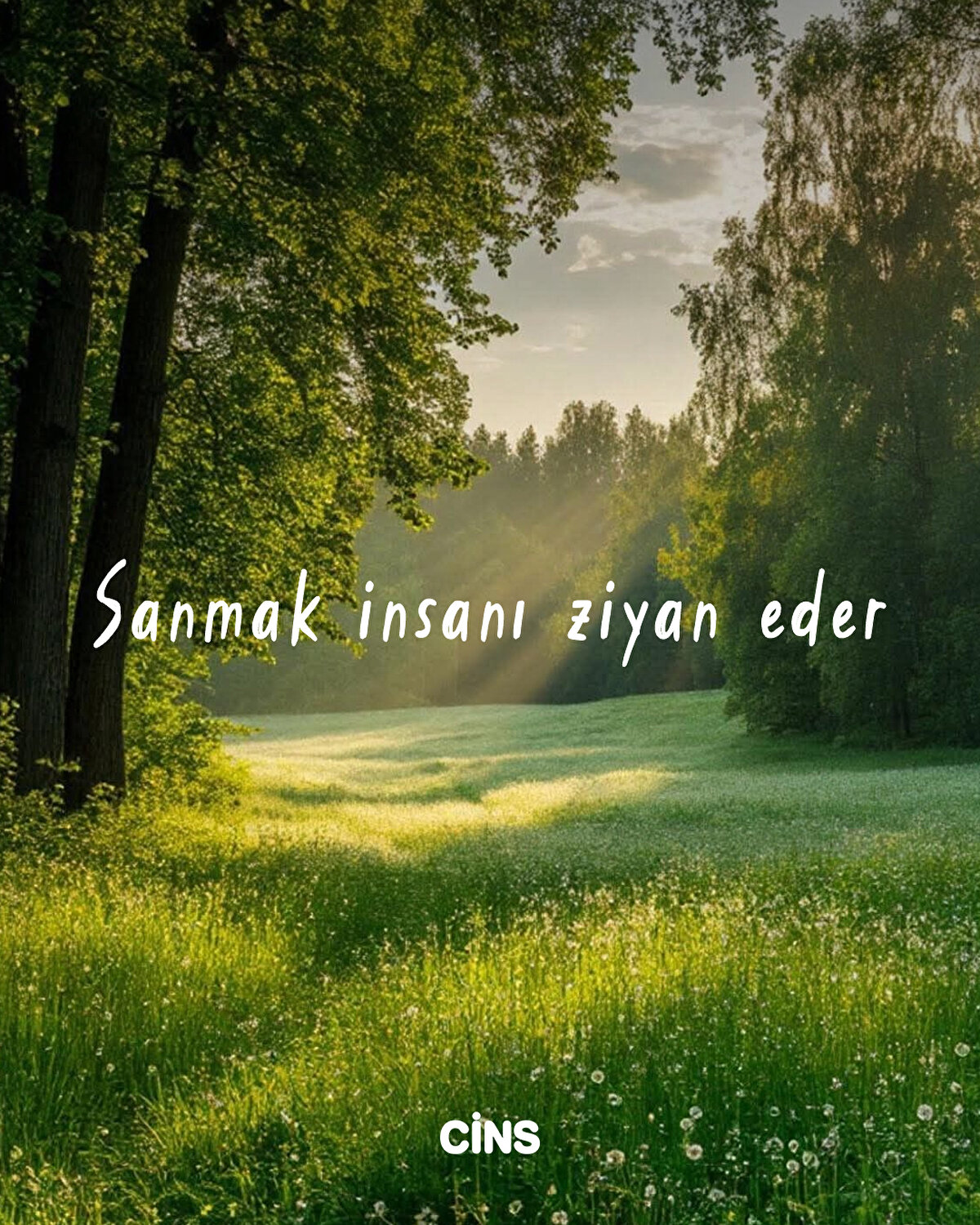 Sanmak insanı ziyan eder