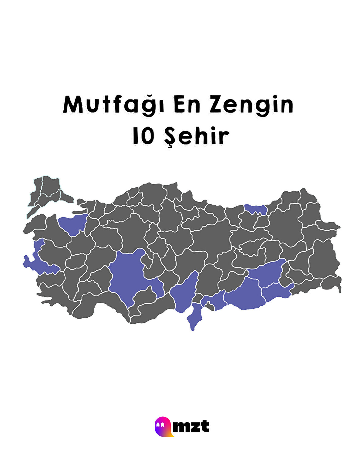 Mutfağı Zengin 10 Şehir