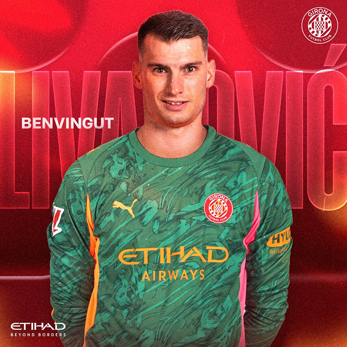 Öte yandan Girona da Dominik Livakovic'i renklerine bağladığını açıkladı.