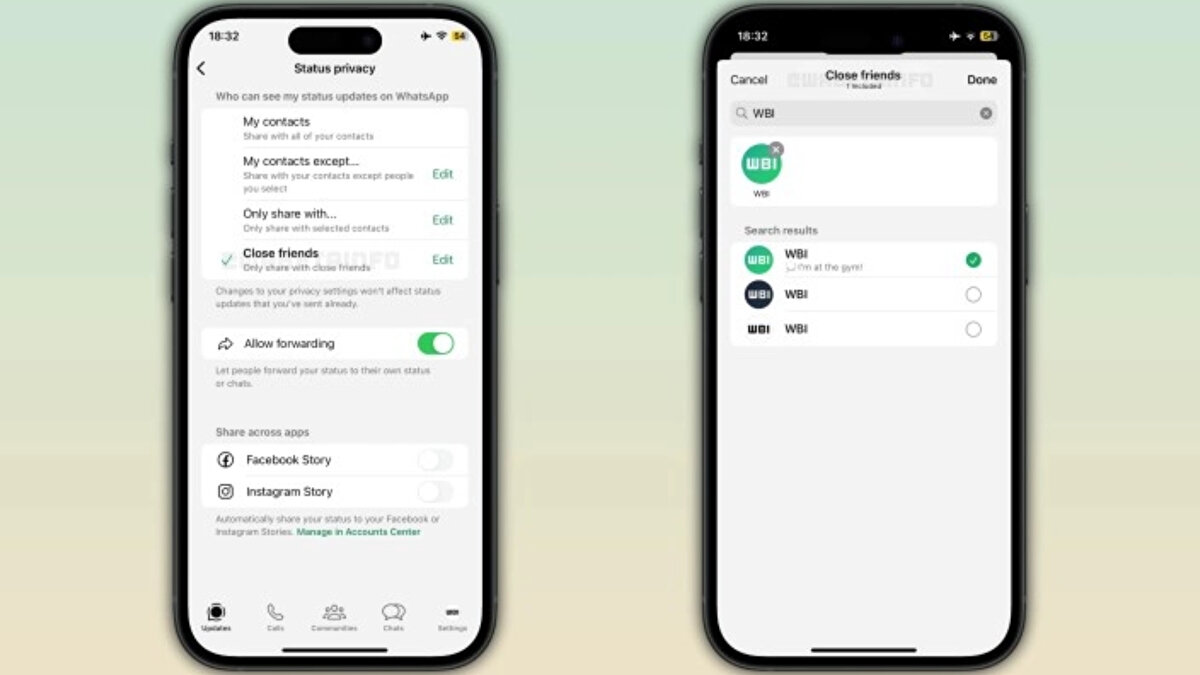 WhatsApp yeni güncellemesiyle gündemde. Şuanda iOS uygulamasında deneme sürümünde olan özellik sayesinde WhatsApp durumları gizlilik seçenekleri çeşitleniyor. Instagram'da bulunan yakın arkadaşlar özelliği WhatsApp duruma da geliyor. 