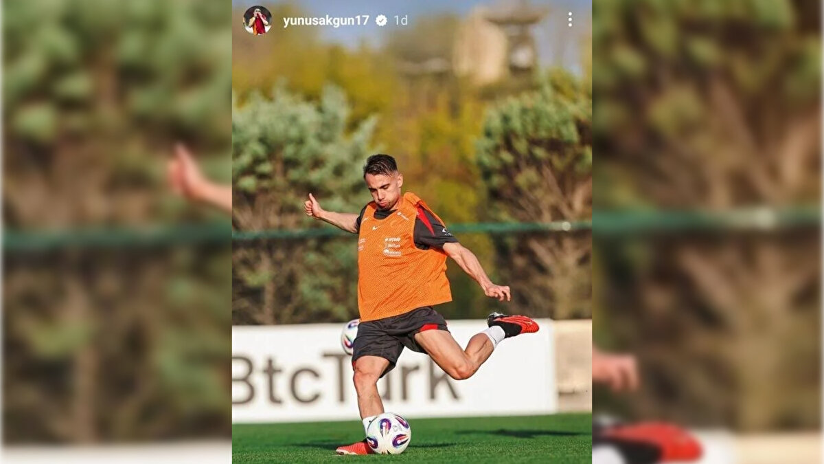 Sarı kırmızılı takımda forma giyen Yunus Akgün, sosyal medya hesabından yaptığı paylaşımda dikkat çeken bir hamle yaptı. Yaptığı paylaşımda, Fenerbahçe'nin yeni kanat oyuncusu Kerem Aktürkoğlu orijinal fotoğrafta yer alırken, Akgün'ün paylaşımında yer almadı. 