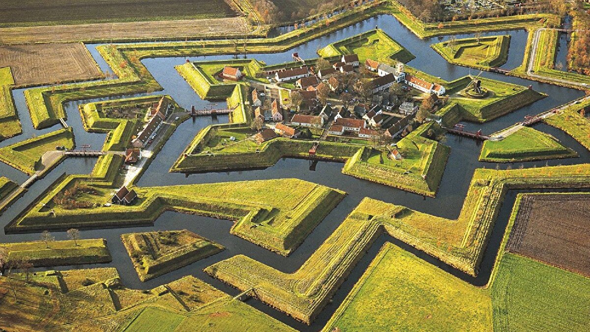 7.🇳🇱 Bourtange, Hollanda