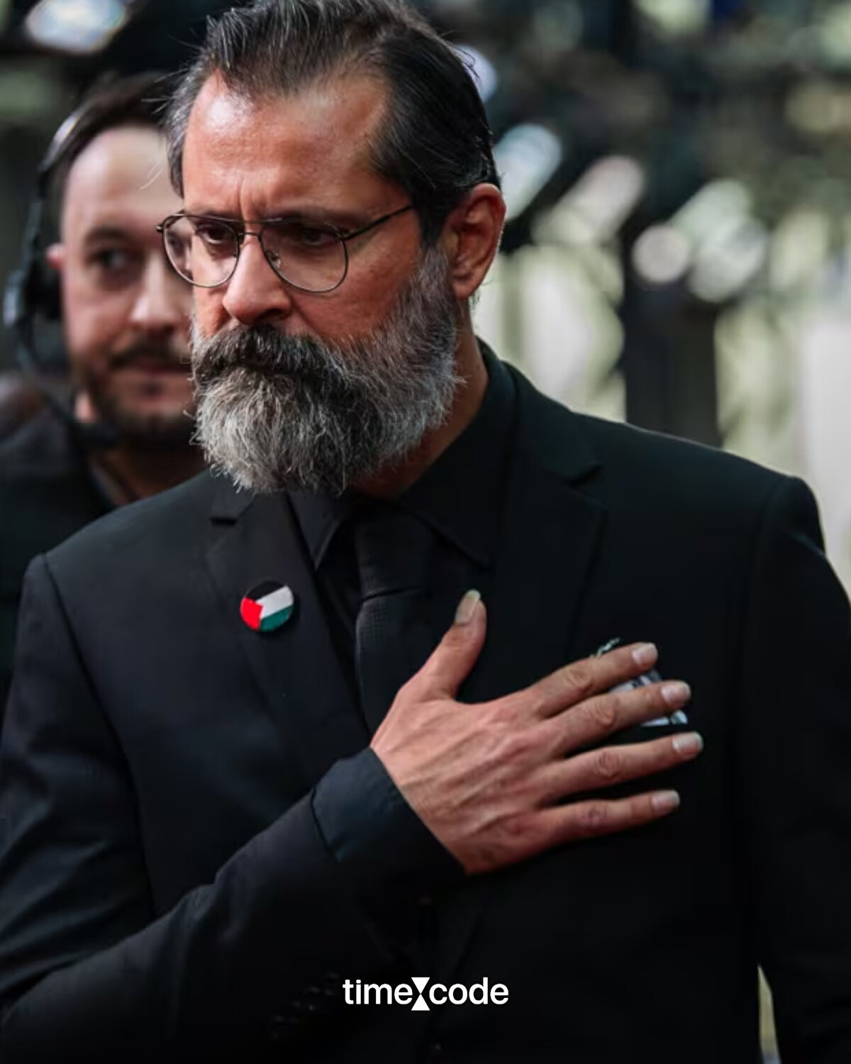 Ekip üyeleri, Gazze’de yaşananların durdurulması için uluslararası topluma çağrı yaptı.