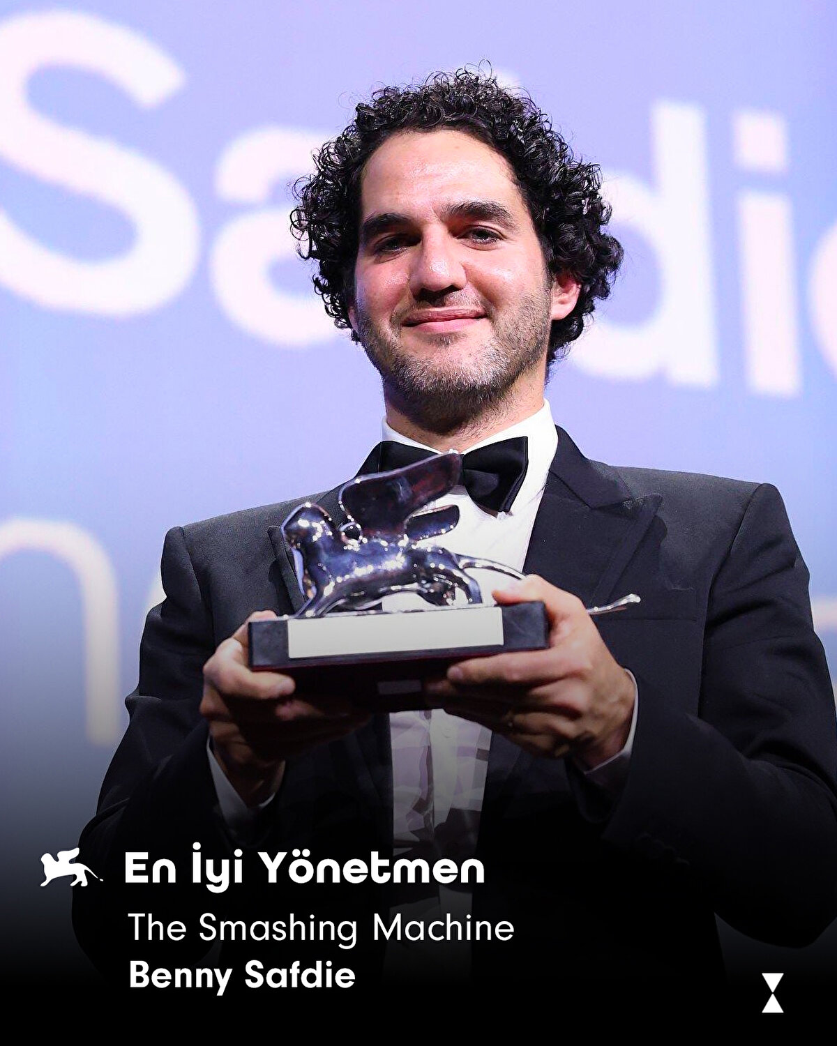 En İyi Yönetmen ödülüne The Smashing Machine filmiyle Benny Safdie layık görüldü.