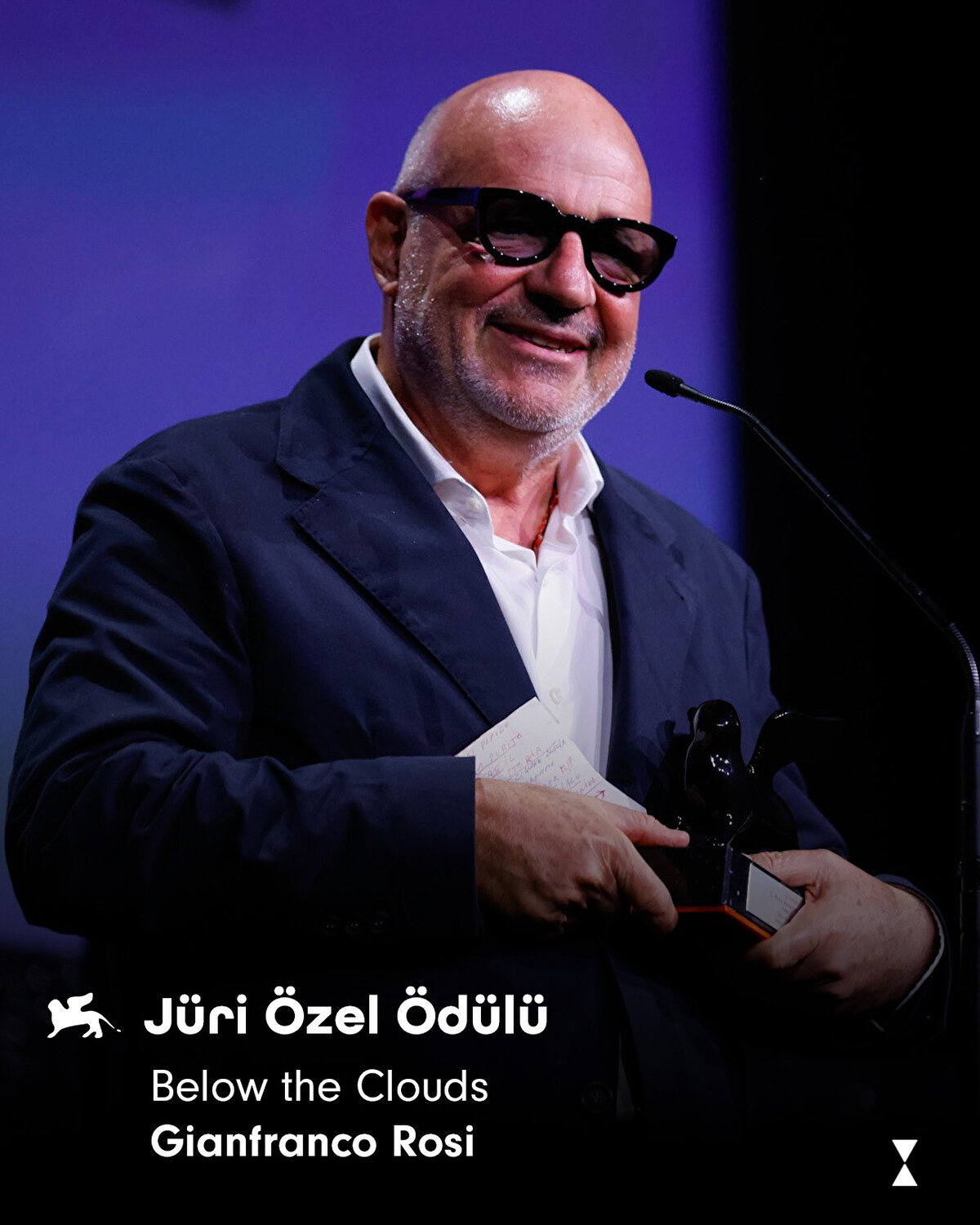 Jüri Özel Ödülü ise Below the Clouds ile Gianfranco Rosi’nin oldu.