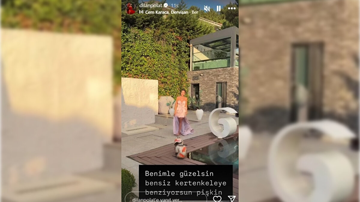 Dilan Polat, sosyal medya hesabından yaptığı paylaşımlarda eşi Engin Polat’ın kendisini evden kovduğunu iddia etti. Mesajlarını ifşa eden Polat, “Bensiz kertenkeleye benziyorsun” sözleriyle eşine tepki gösterdi.