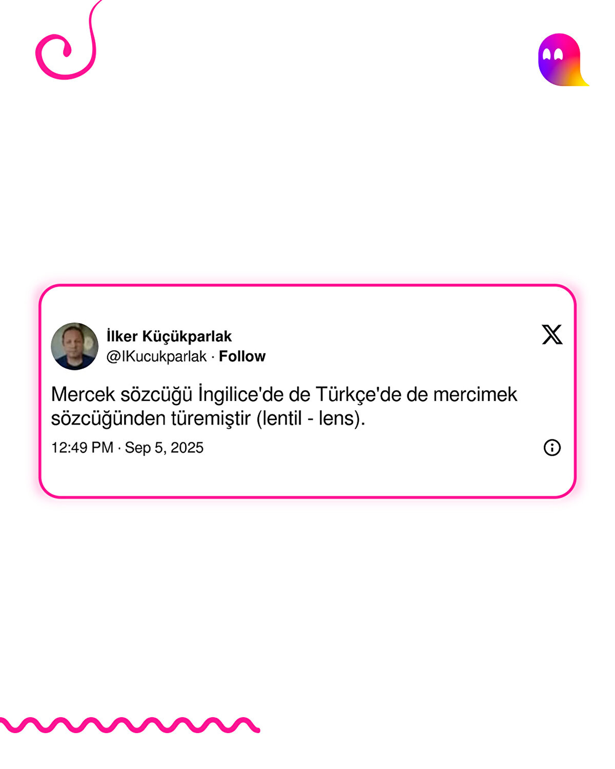 Mercimekten Merceğe