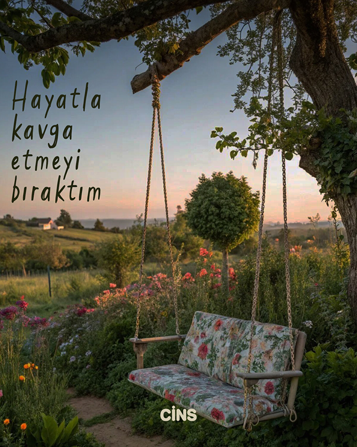 Hayatla kavga etmeyi bıraktım