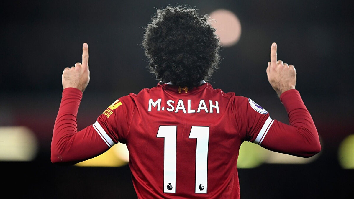 14-)Mohamed Salah:<br>47 Gol<br><br>