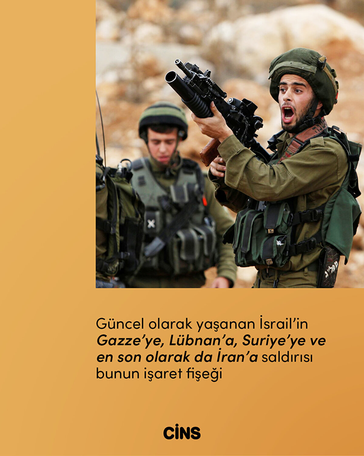 Güncel olarak yaşanan İsrail’in Gazze’ye, Lübnan’a, Suriye’ye ve<br>en son olarak da İran’a saldırısı bunun işaret fişeği