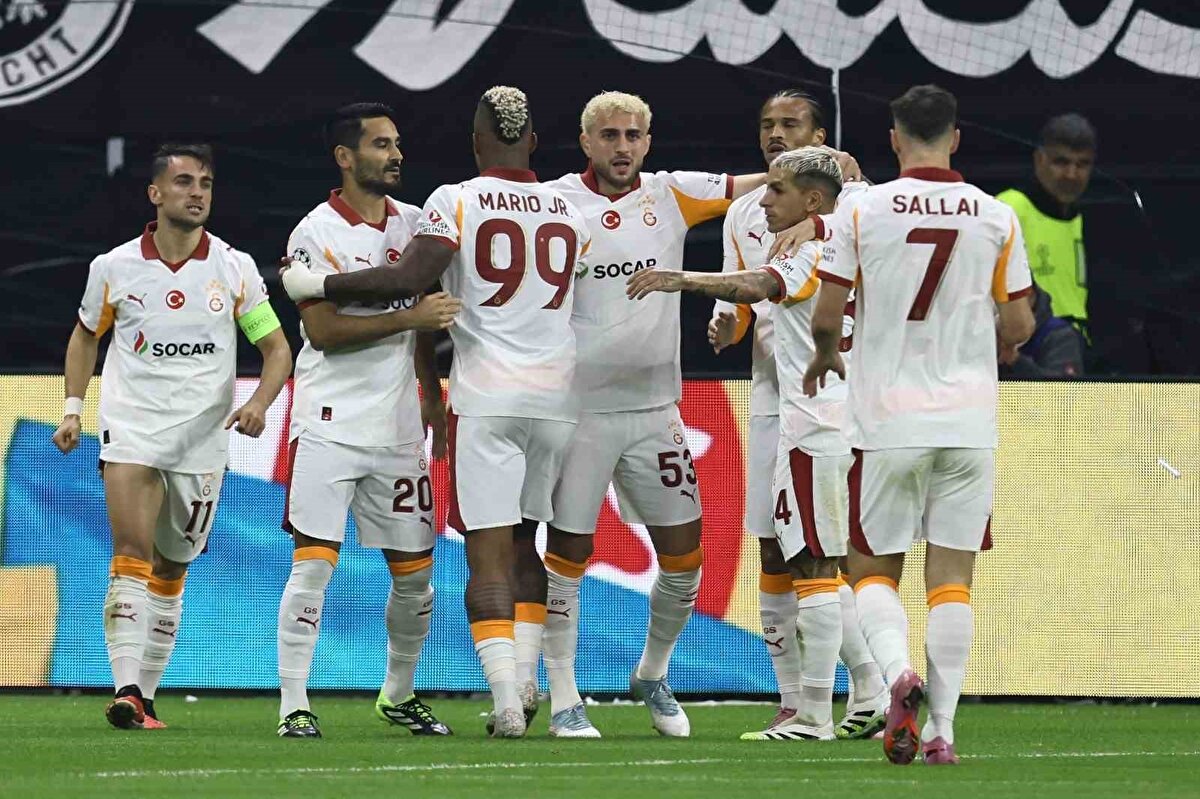 UEFA Şampiyonlar Ligi'ndeki temsilcimiz Galatasaray dün Almanya'da Eintracht Frankfurt'a konuk oldu. 