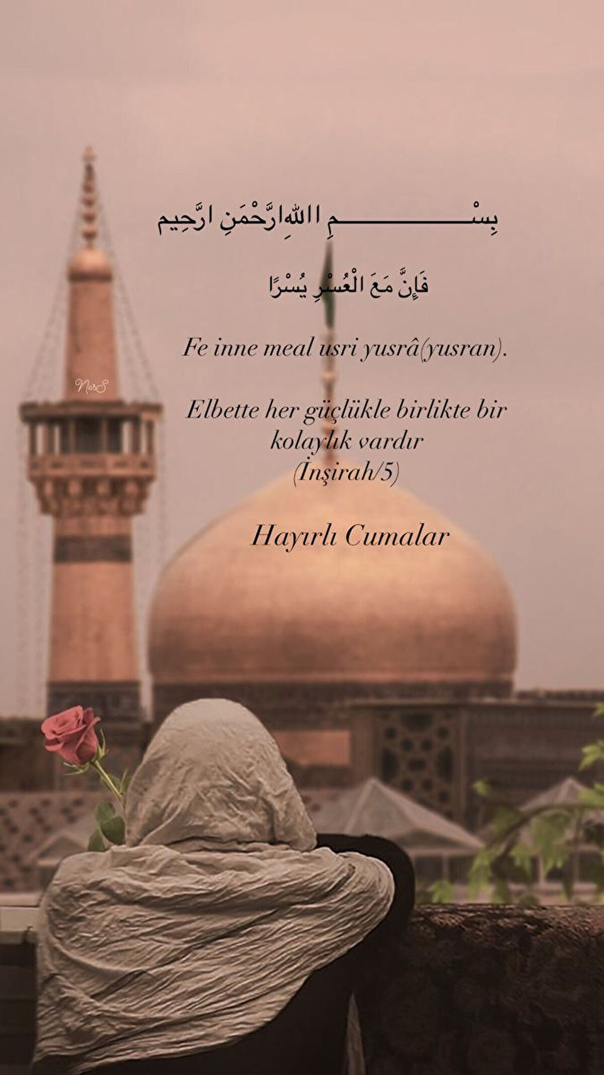 Yükü sevgi, özü saygı, gücü barış, süsü hoşgörü olan mübarek dinimizin seçtiği haftanın özel günü olan cumanızı kutlarım