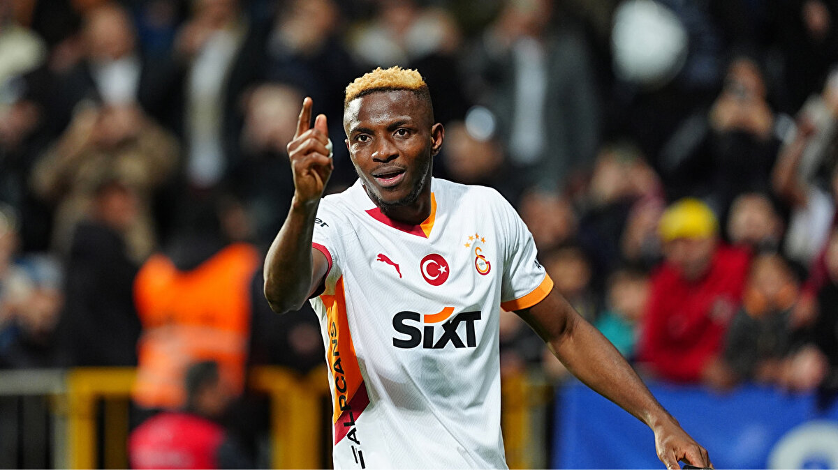 İşte Osimhen'in antrenman fotoğrafı: