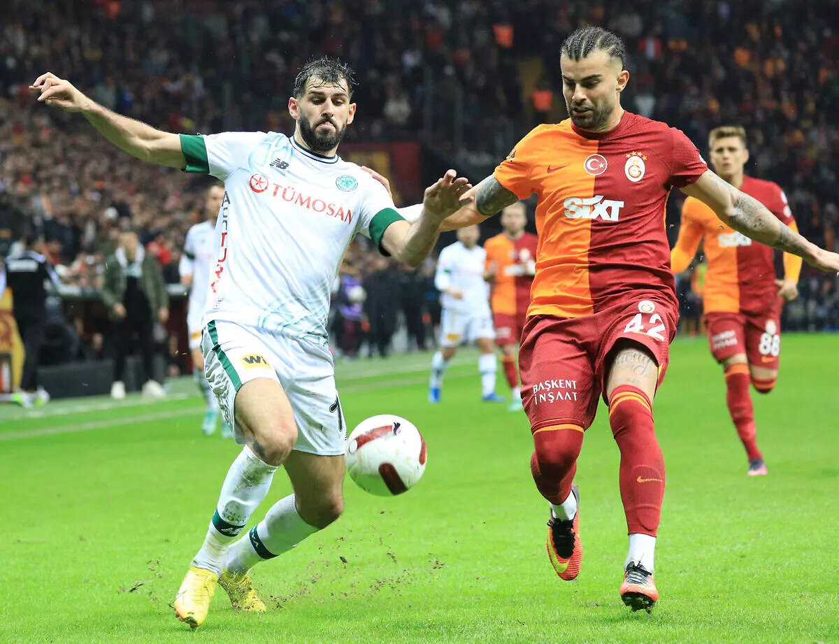 Konyaspor: Deniz, Andzouana, Uğurcan, Adil, Guilherme, Bazoer, Bjorlo, Melih, Ndao, Bardhi, Umut Nayir