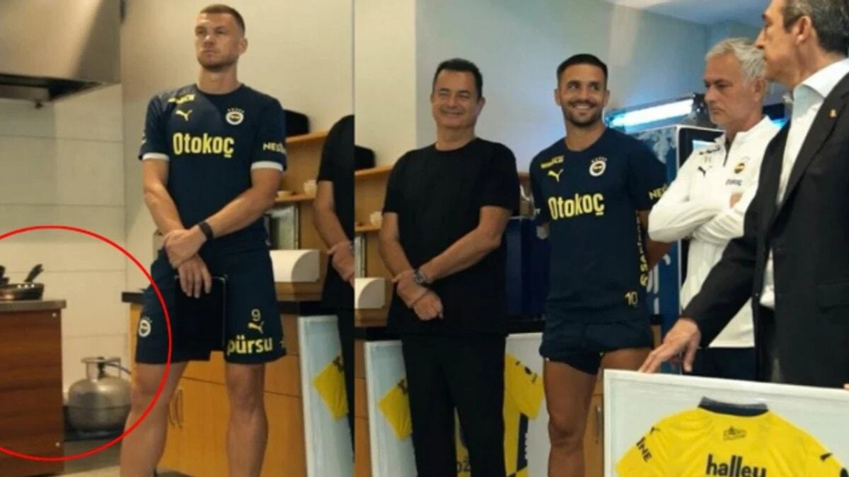 DZEKO VE TADIC'E MUTFAKTA VEDA EDİLDİ<br>Ali Koç döneminin en konuşulan olaylarından bir tanesi de Edin Dzeko ve Dusan Tadic için yapılan veda toplantısı oldu. Medyaya yansıyan fotoğrafta, iki yıldıza kulüp mutfağında veda edildi. O anlara ait fotoğraftan sonra taraftar tepki göstermişti. 