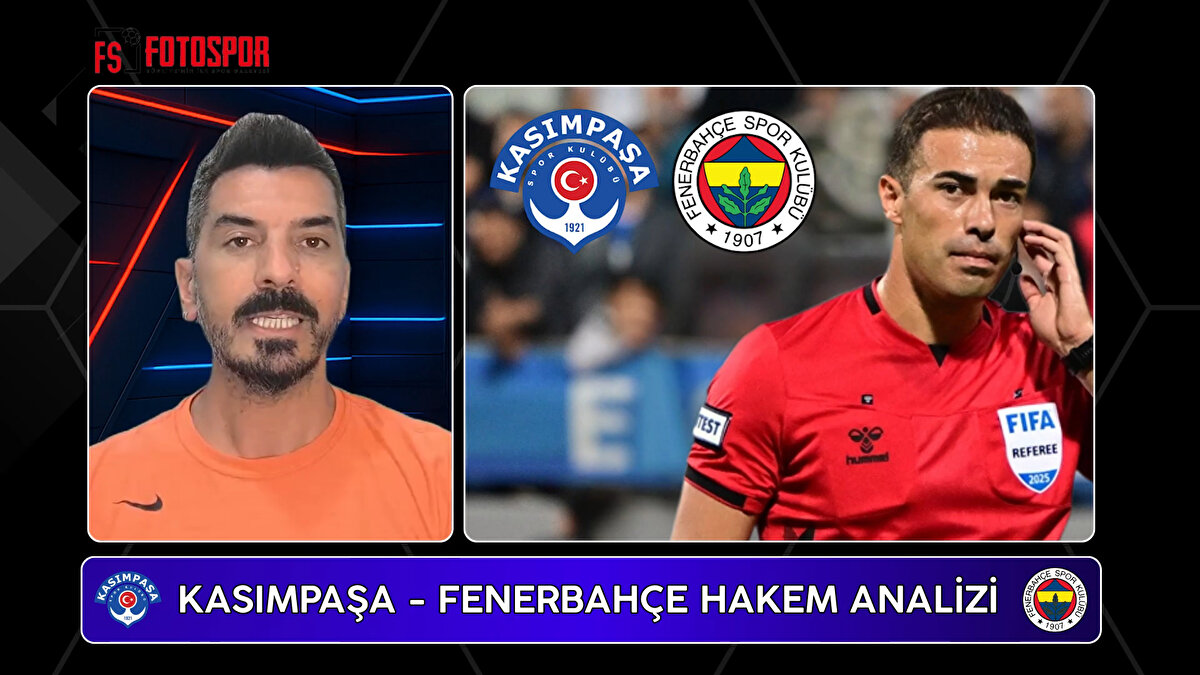 Trendyol Süper Lig’in 6. haftasında Kasımpaşa ile Fenerbahçe sahadan 1-1’lik eşitlikle ayrıldı. Mücadelenin hakemi Oğuzhan Çakır’ın kararları ise karşılaşmaya damga vurdu. Eski FIFA hakemi ve spor yorumcusu Deniz Ateş Bitnel, kritik pozisyonları tek tek değerlendirerek çarpıcı açıklamalarda bulundu.
