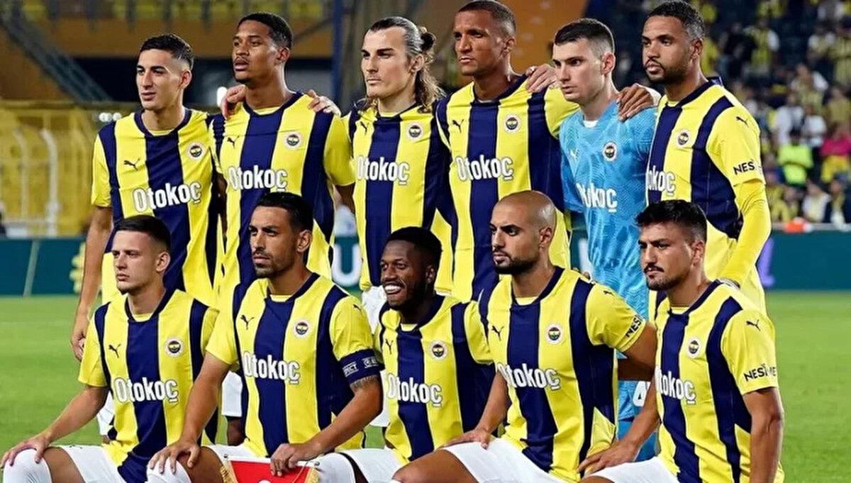 Fenerbahçe'nin kamp kadrosu şöyle: