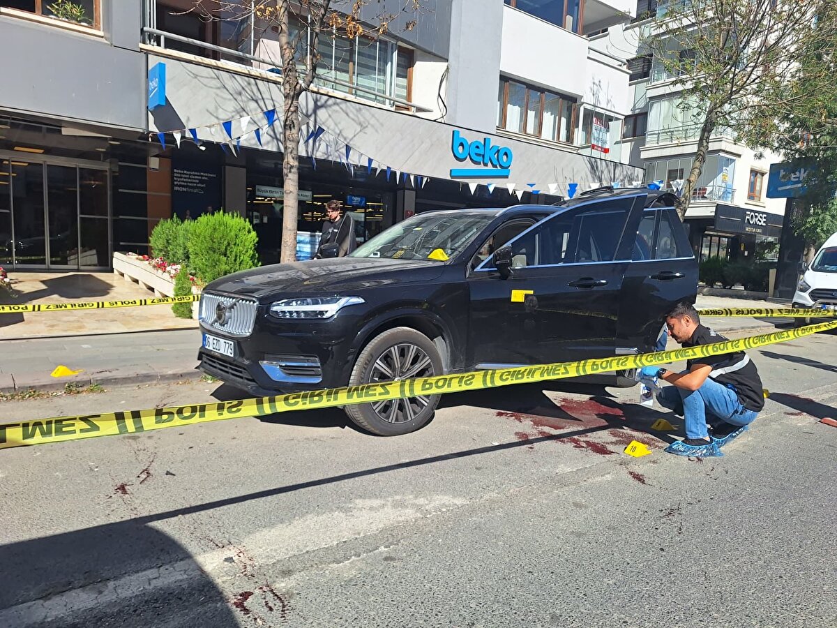 Olay, sabah saatlerinde Çankaya ilçesi Cevizlidere Caddesi’nde meydana geldi. 