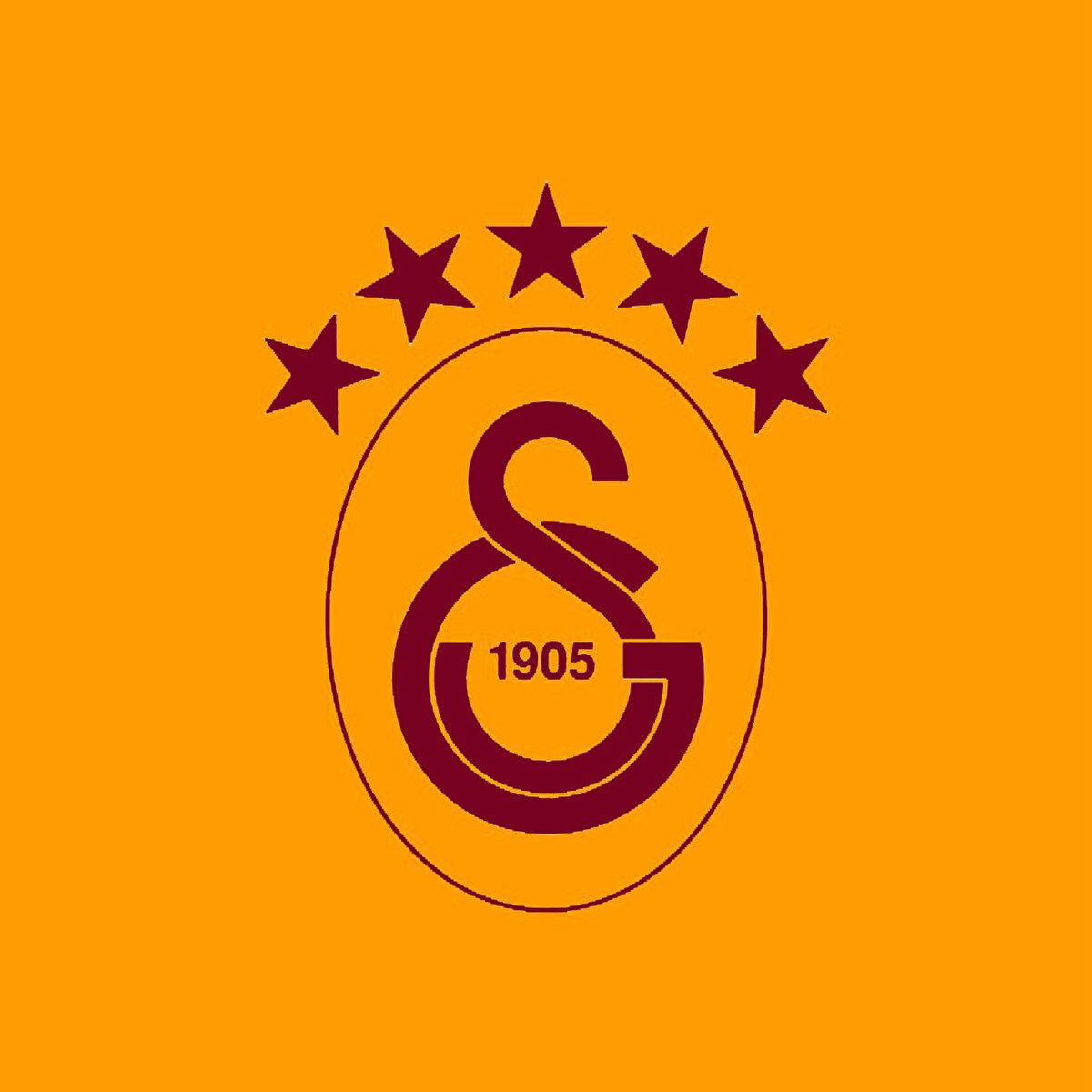 Galatasaray<br><br>Sarı ve kırmızı renkler, gül ve ateş anlamını taşır: Sarı, Gül: Zarafet, asaleti temsil eder. Kırmızı, Ateş: Coşku, mücadele ruhunu simgeler. Dönemin Galatasaray Lisesi öğrencileri bu renkleri, şan ve ihtişamı temsil eden Osmanlı askerî kıyafetlerinden esinlenerek seçmişlerdir.<br><br>G ve S harflerinin iç içe geçişi, tipografik açıdan çok başarılı ve sade.