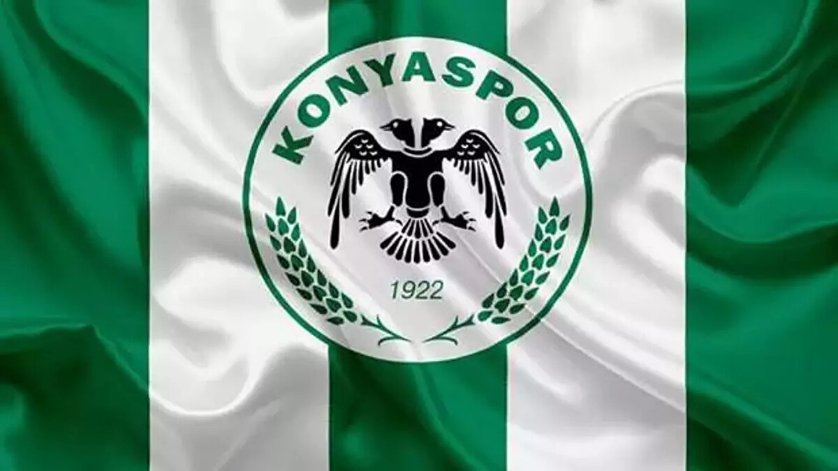 Konyaspor<br><br>Yeşil ve beyaz renkler doğa ve saflığı temsil eder. Çift başlı kartal figürü Selçuklu mirasını ve şehrin tarihî önemini simgeler.<br><br>Tipografik olarak kulüp adı ve yıl, logoya dengeli ve sade bir şekilde yerleştirilmiştir.