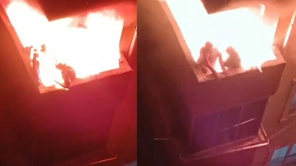 aciada hayatlarını kaybeden 81 yaşındaki Belgüzar Kaplan, 88 yaşındaki Müyesser Ar ve 2 yaşındaki Hasan Emir Efe Çorapçı’nın balkonda alevlerin arasında mahsur kaldığı anlara ilişkin yeni görüntüler ortaya çıktı. 