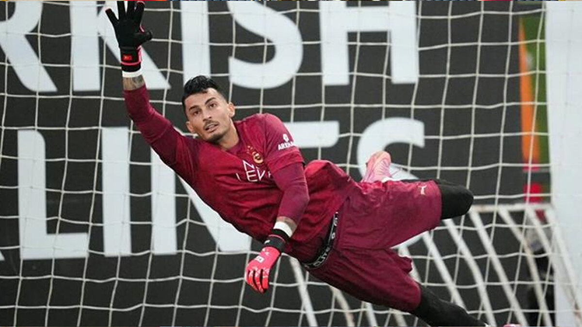 Uğurcan Çakır maça damga vurdu<br><br>Mücadelede öne çıkan isim milli kaleci Uğurcan Çakır oldu. yaptığı kritik kurtarışlarla takımını ayakta tuttu.